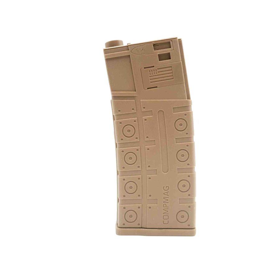 Universal Comp Mag Magazine for JM M4A1 Gen. 8/9/10 (Tan) Renegade Blasters