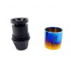 SLR Metal 14mm Threaded Flash Hider (Rainbow) - Image 5