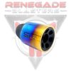 SLR Metal 14mm Threaded Flash Hider (Rainbow)