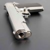 Golden Eagle 3305SV GM1911 Full Metal Gas Powered Gel Blaster (CHROME) - Image 16