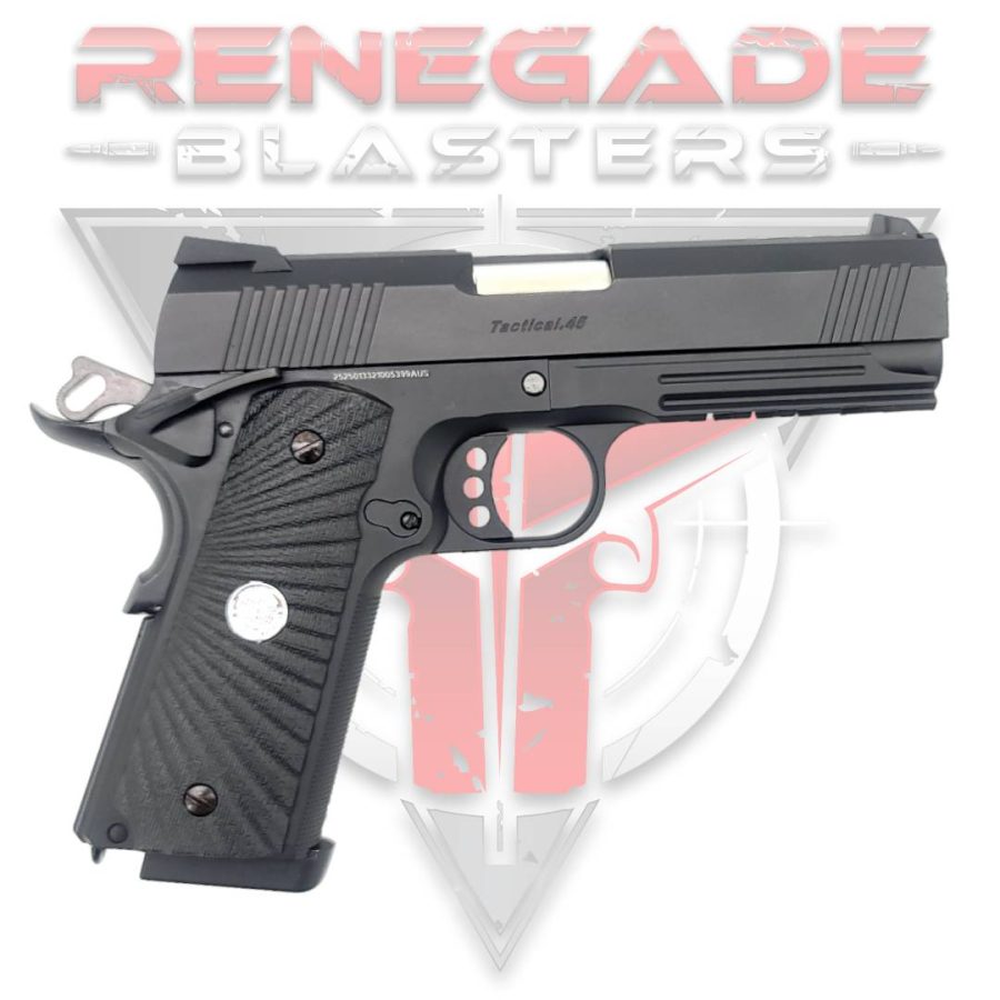 Golden Eagle 3326 OPS Tactical .45 Full Metal Gas Powered Gel Blaster Hi-Capa v4.3