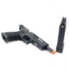 DOUBLE BELL Glock G17L ZEV II 9mm Combat Master Custom Gas Powered Gel Blaster [762]