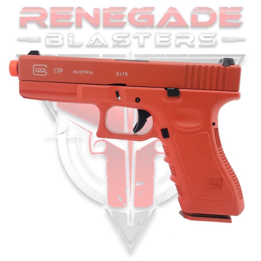 DOUBLE BELL Glock G17P Gen5 SpeedQB Gas Powered Gel Blaster RED [721-2] Renegade Blasters