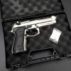 DOUBLE BELL M92 A1 Beretta Gas Powered Gel Blaster CHROME [736DY] Renegade Blasters https://renegadeblasters.com.au/
