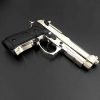 DOUBLE BELL M92 A1 Beretta Gas Powered Gel Blaster CHROME [736DY] Renegade Blasters https://renegadeblasters.com.au/