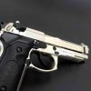 DOUBLE BELL M92 A1 Beretta Gas Powered Gel Blaster CHROME [736DY] Renegade Blasters https://renegadeblasters.com.au/