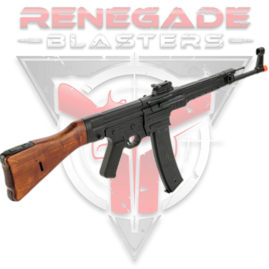 German StG44 MP44 Sturmgewehr WWII Full Metal Gel Blaster AEG with Real Wood Renegade Blasters www.renegadeblasters.com.au