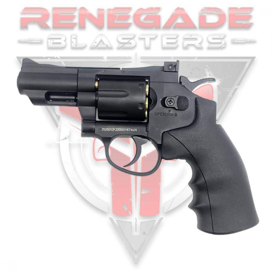 NWell ZP-5 Revolver Gas Powered Metal Gel Blaster https://renegadeblasters.com.au