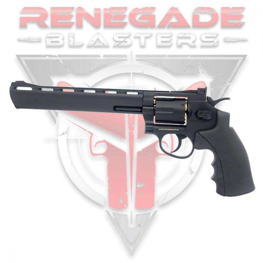 NWell 357 Magnum 7" Revolver Gas Powered Metal Gel Blaster https://renegadeblasters.com.au