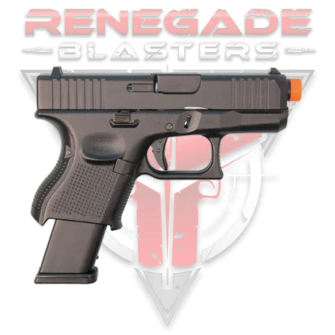 DOUBLE BELL Glock 26 G26 Gas Powered Gel Blaster 724 https://renegadeblasters.com.au