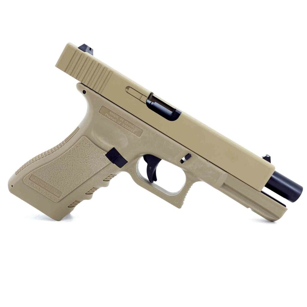 KELe METAL GLOCK G17 Manual Gel Blaster [TAN] - Renegade Blasters