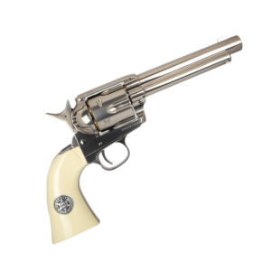 Wingun Colt Saa Peacemaker .45 Revolver Gas Powered Gel Blaster [chrome 