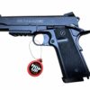 DOUBLE BELL COLT USMC GOVERNMENT MODEL Gas Powered Blowback Gel Blaster (Black) [739]